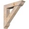 Ekena Millwork Traditional Traditional Smooth Bracket w/ Offset Brace, Douglas Fir, 7 1/2"W x 34"D x 34"H BKT0806X34X34TRA01SDF - alternate 1